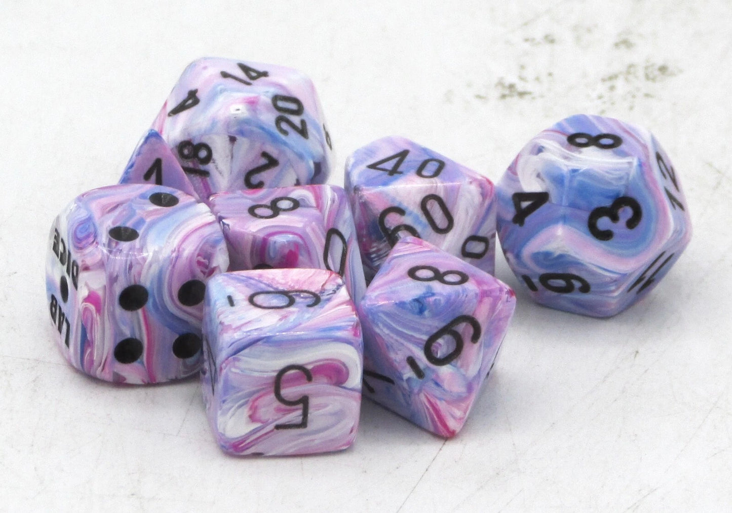 Chessex Lab Dice™ Festive® Polyhedral Dice