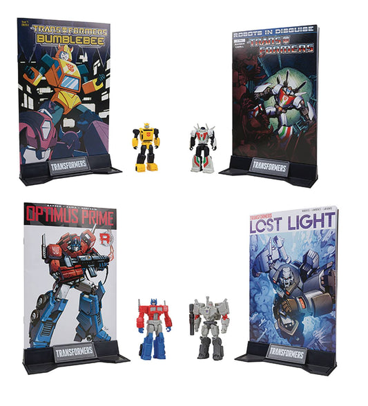 TRANSFORMERS WV1 3IN AF W/ COMIC 2PK ASST