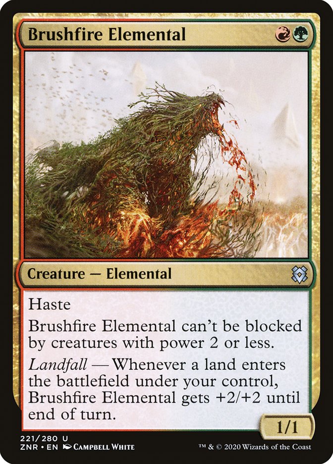 Brushfire Elemental [ZNR - 221]