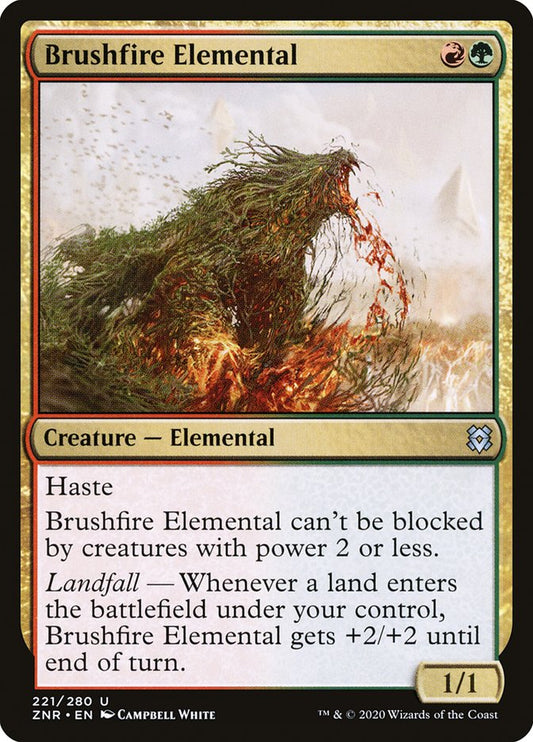 Brushfire Elemental [ZNR - 221]
